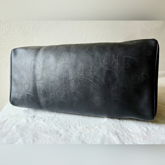 Christian Dior Black Oblique Trotter Large Weekender Bag - Picture 6 of 16